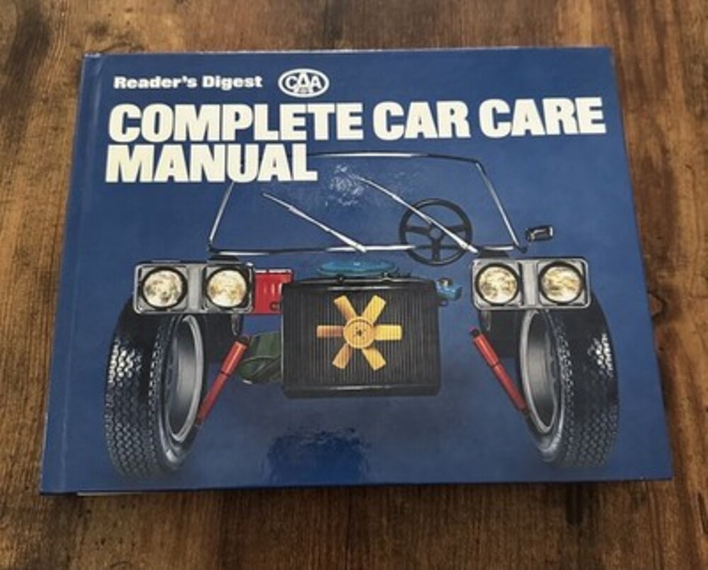 Vintage 1981 Reader's Digest CAA Complete Car Care Manual First Edition